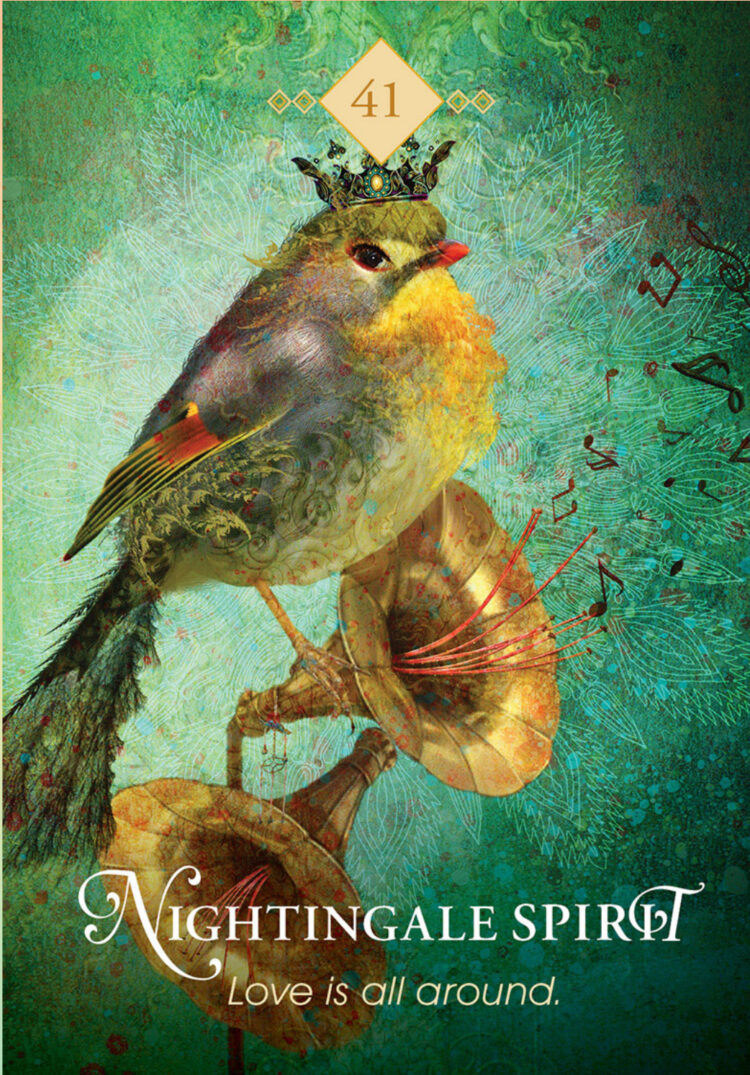 “Today’s a great day to continue to sing with hopefulness.” Nightingale Spirit – Spirit 