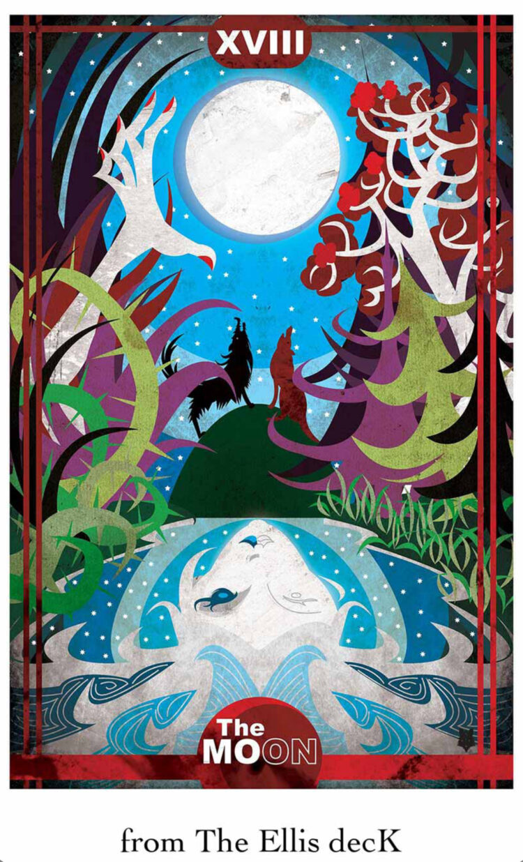 “Today’s a great day to reach for the things that move you.” The Moon – The Ellis decK J