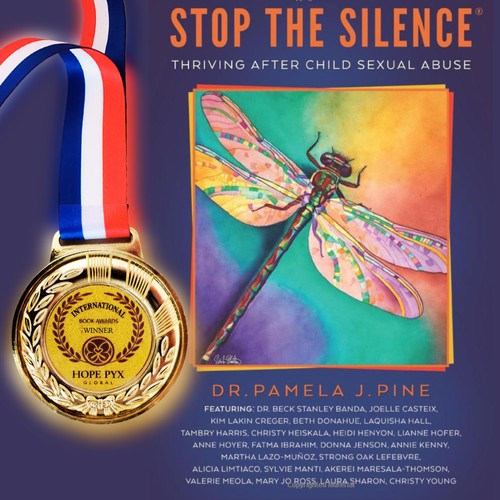 My Stop the Silence® – Thriving After Child Sexual Abuse book (ownership shared with the Inst