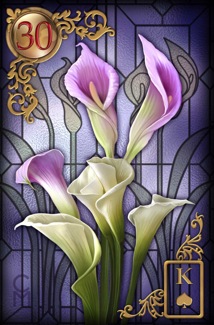 “Today’s a great day to stay true & pure to your long term plans.” The Lily – Gilded