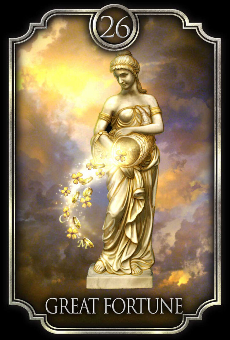 “Today’s a great day to receive beyond your wildest expectations.” Great Fortune – Fin D