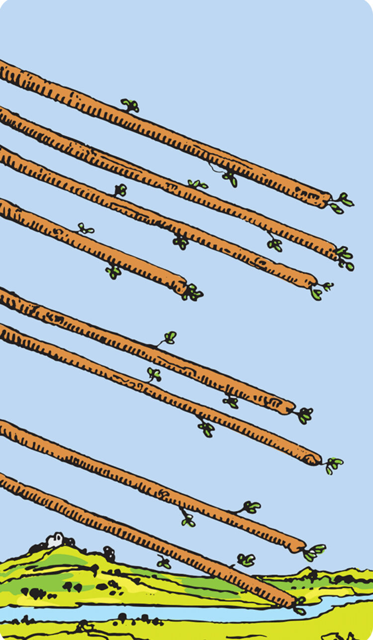 “Today’s a great day to pay attention to where you’re going.” Eight Of Wands Join my Patreon