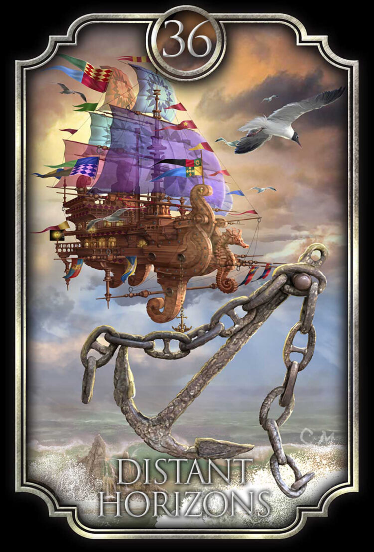 “Today’s a great day to dream big!” Distant Horizons – Fin De Siecle Kipper Deck & A