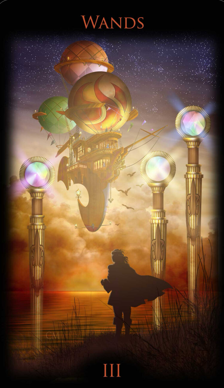 “Today’s a great day to keep the faith against all odds.” Three Of Wands – Legacy Of The