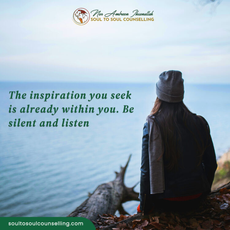 Find the Inspiration Within ░░░▒▒▓█ In the hustle and bustle of everyday life, it̵