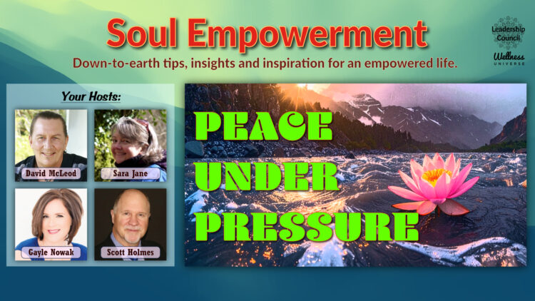 🌟 LIVE SHOW ALERT! 🌟 🌟 Soul Empowerment #66: Peace Under Pressure 🌟