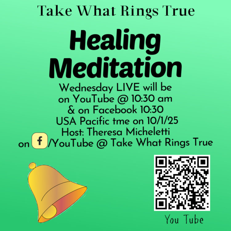 Watch live or listen to the recording. Healing Meditation 2025 (1)