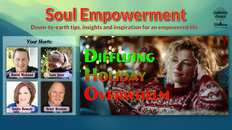 🎄Wed, Dec 10 at 1PM Eastern 🎄 🎄Soul Empowerment – Episode 72: “Diffusing