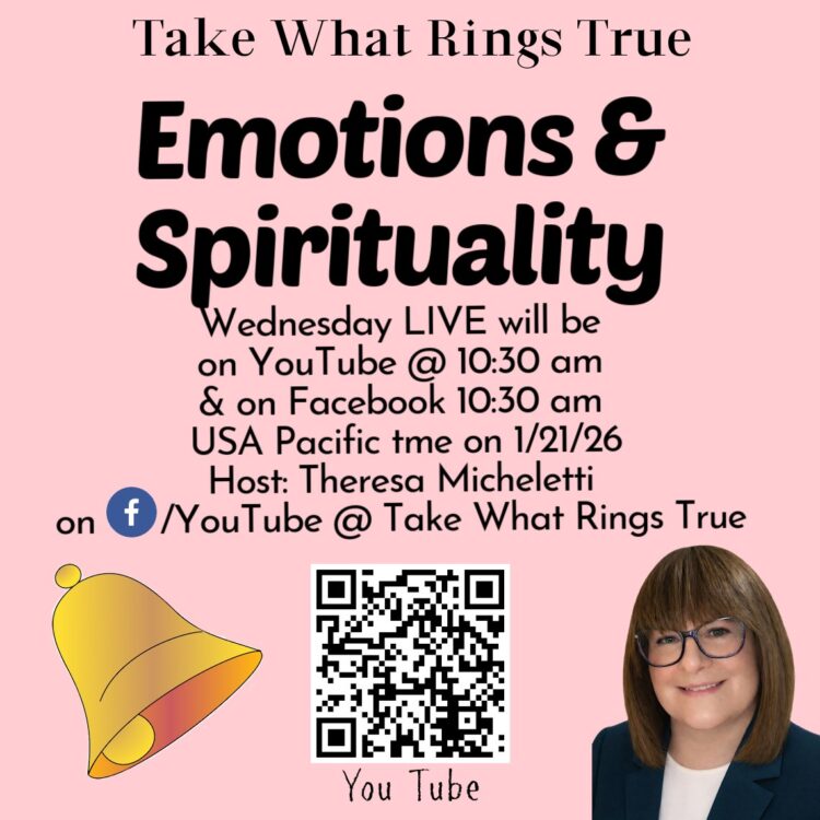 Balancing Emotion and intellect, dealing with unexplained emotions, etc. Join me @TAKE WHAT RINGS TR