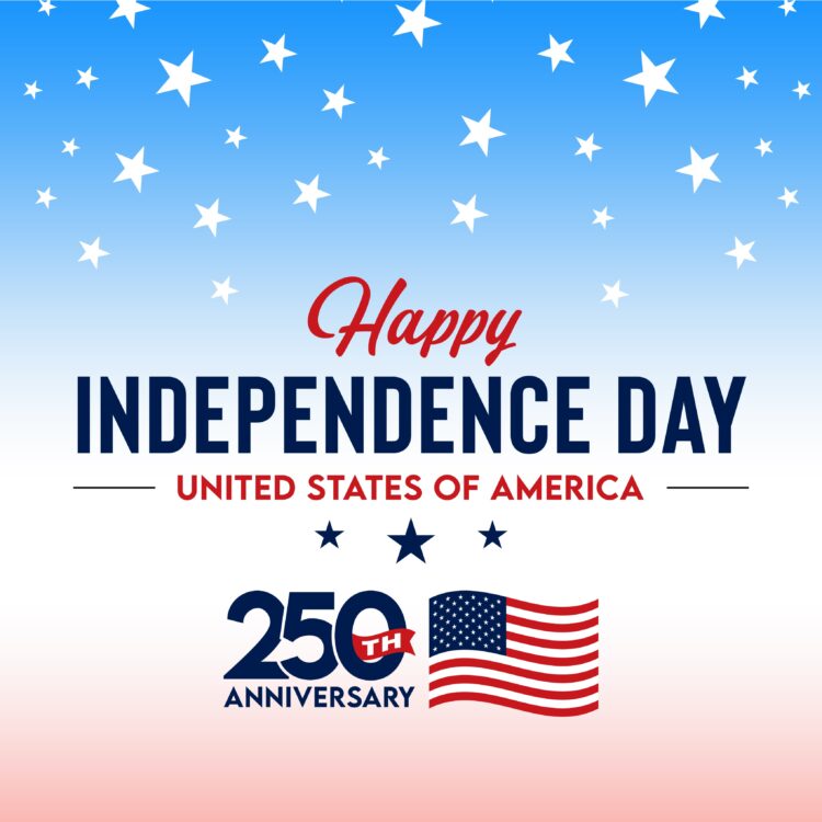 Happy 250th INDEPENDENCE Day, Friends! I hope you enjoy lots of celebrating. Let’s make this a