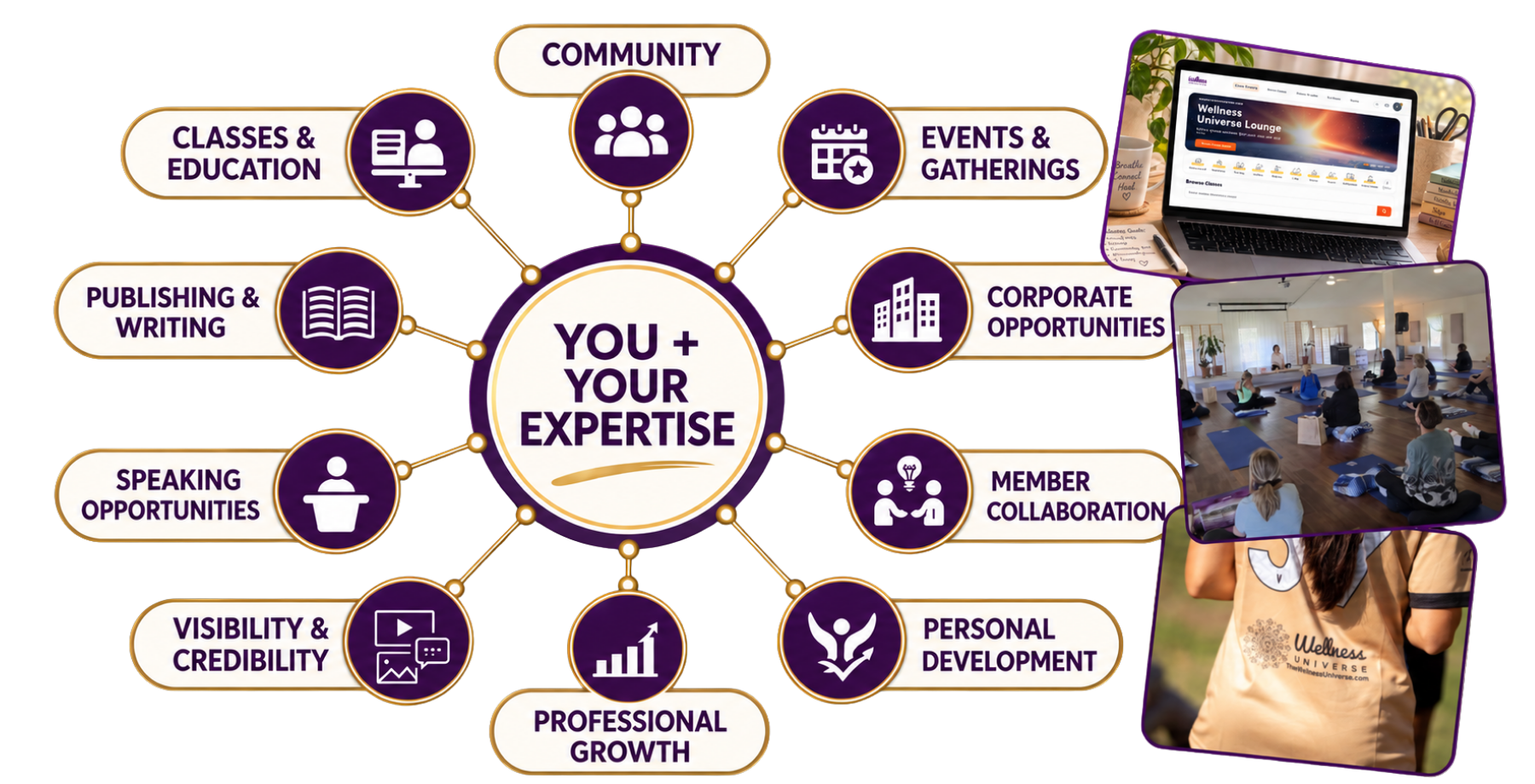 Hero Join us page The Wellness Universe Ecosystem