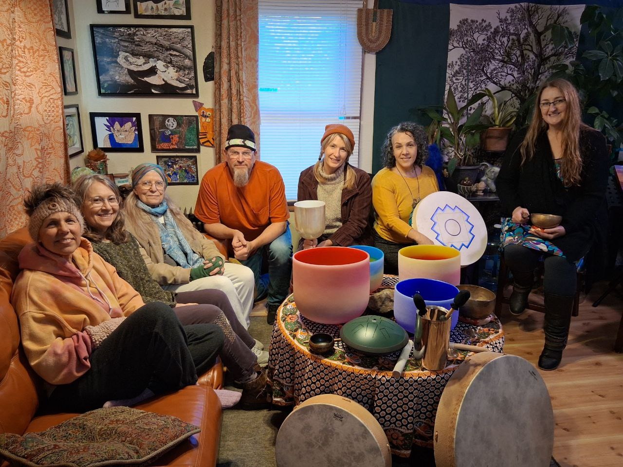 Elizabeth Kipp with the Society for Sacred Listening in November 2025.